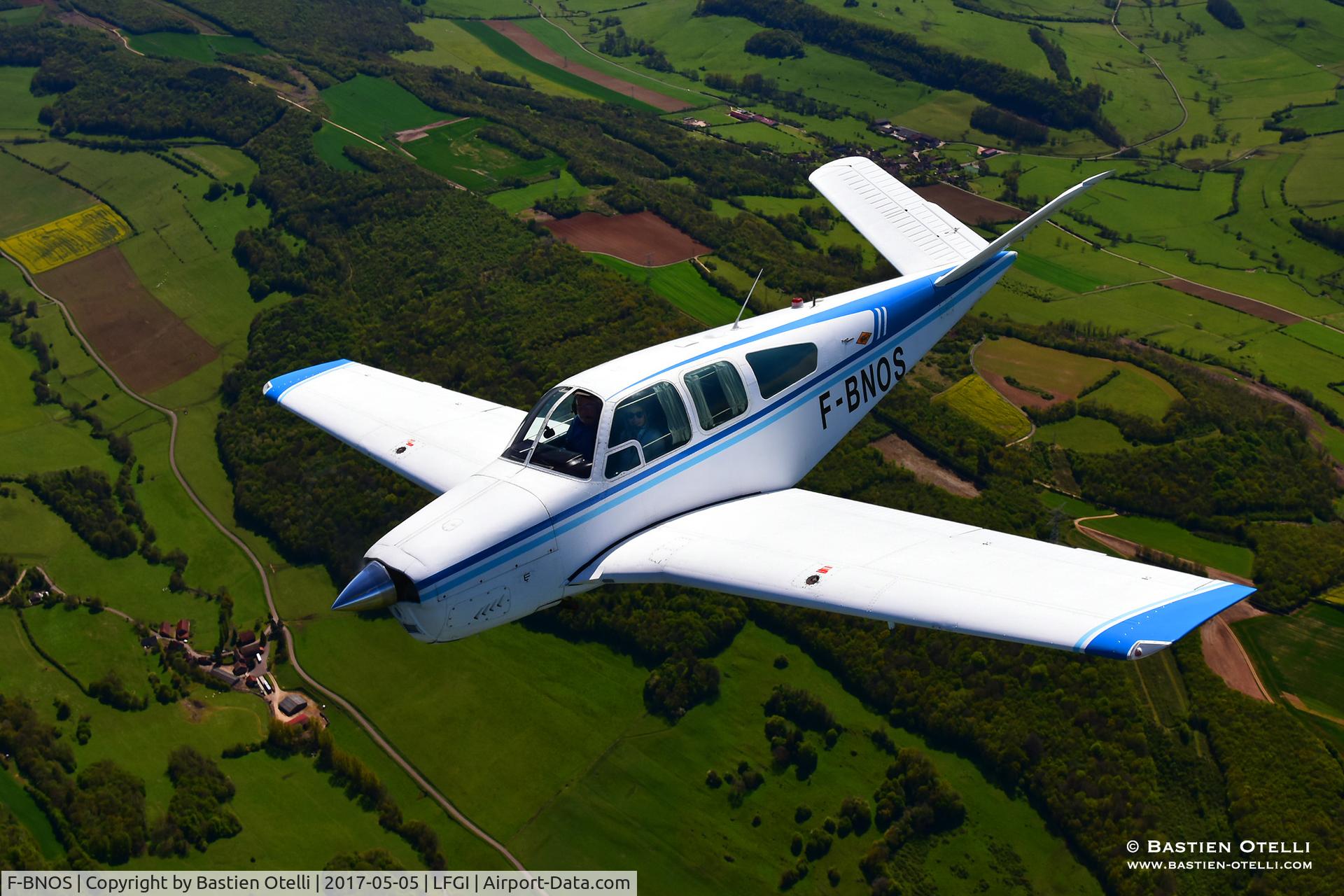 F-BNOS, 1965 Beech S35 Bonanza Bonanza C/N D-7944, Pic taken in the vicinity of Dijon (France)