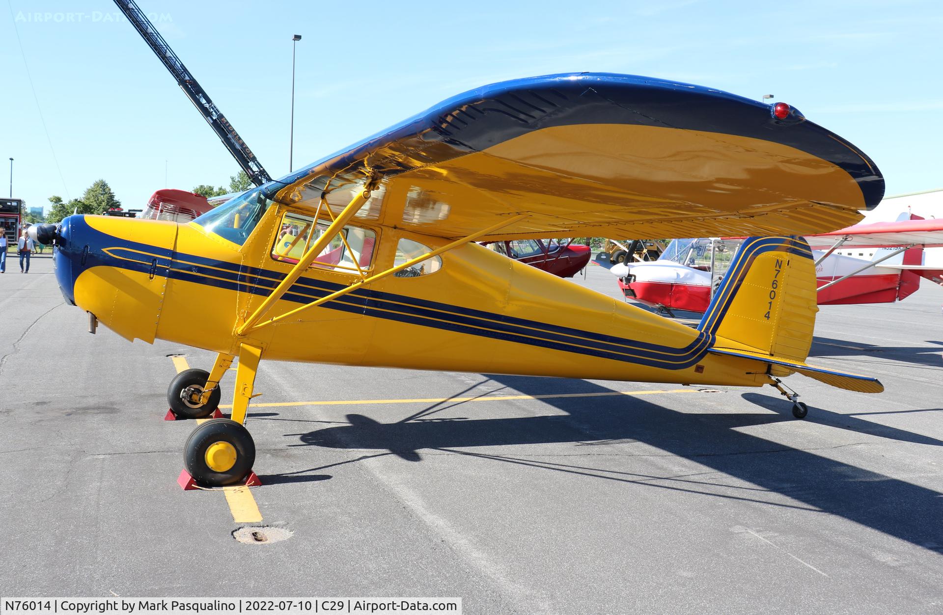 N76014, 1946 Cessna 140 C/N 10408, Cessna 140