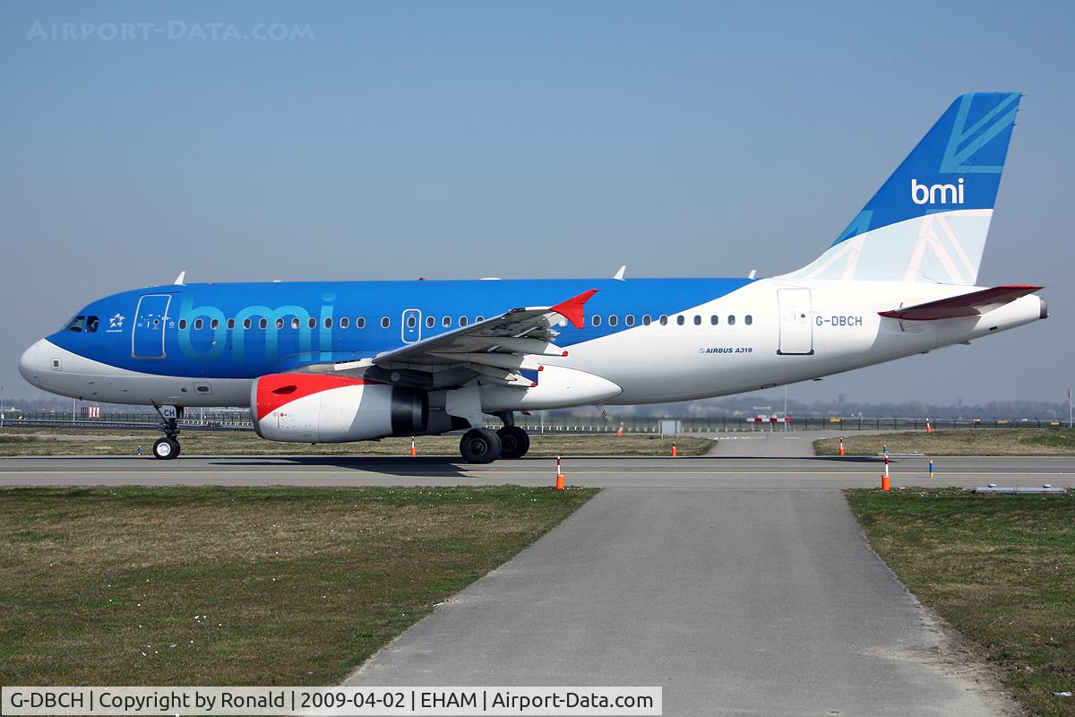 G-DBCH, 2006 Airbus A319-131 C/N 2697, at spl