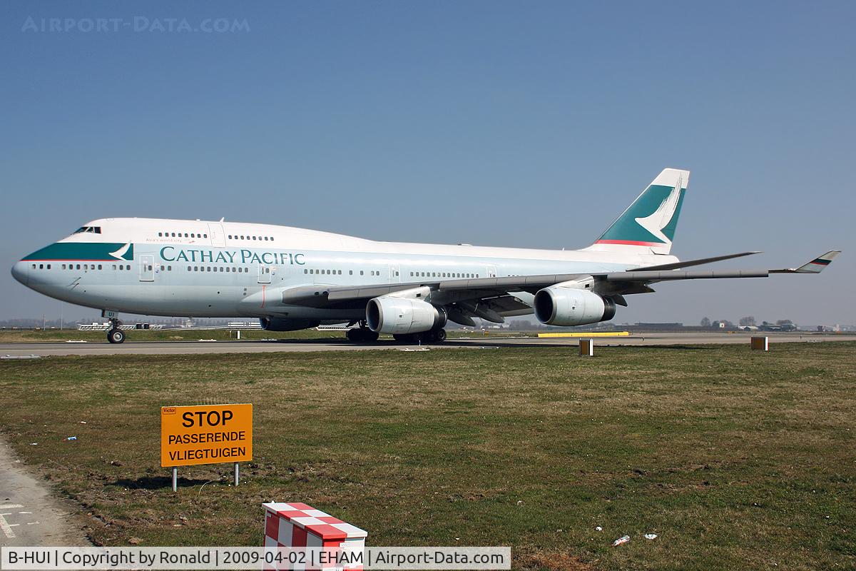 B-HUI, 1994 Boeing 747-467 C/N 27230, at spl