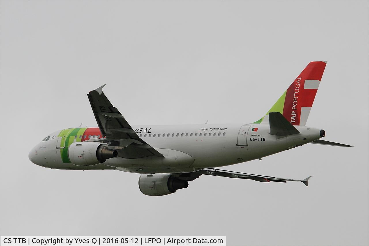 CS-TTB, 1997 Airbus A319-111 C/N 755, Airbus A319-111, Climbing from rwy 24, Paris Orly airport (LFPO - ORY)