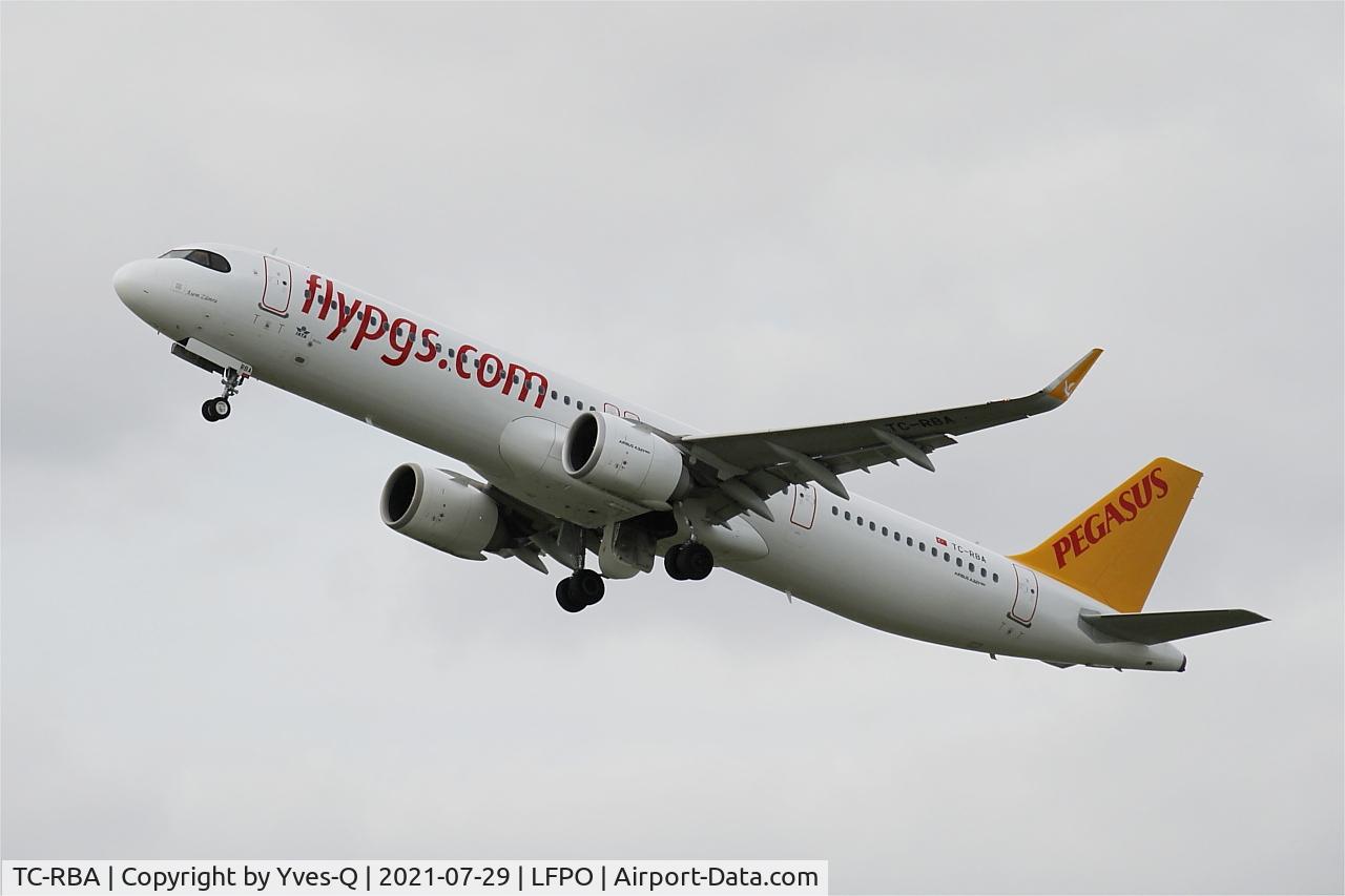 TC-RBA, 2019 Airbus A321-251NX C/N 8936, Airbus A321-251NX, Take off rwy 24, Paris Orly airport (LFPO - ORY)