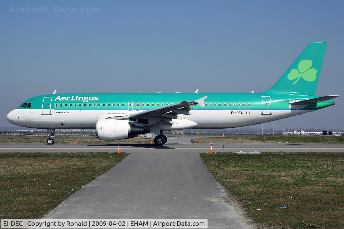 EI-DEC, 2004 Airbus A320-214 C/N 2217, at spl
