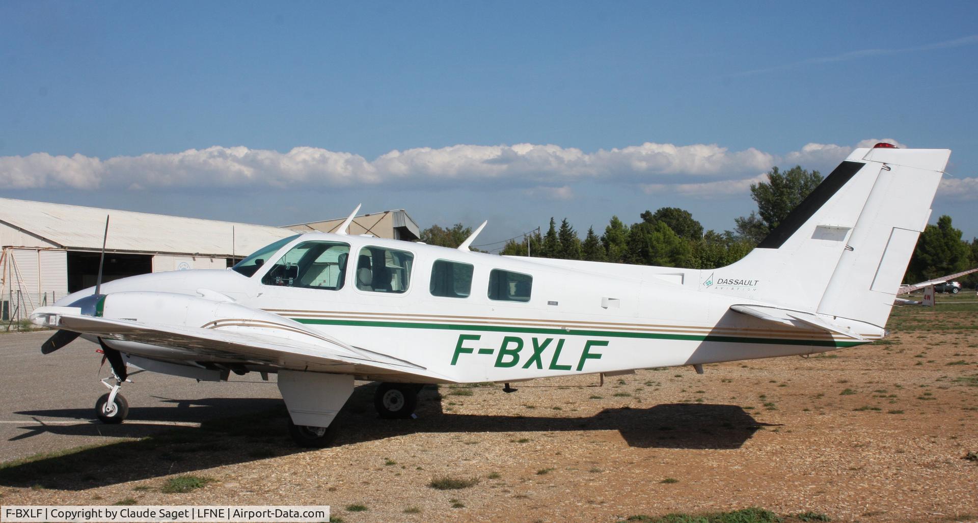 F-BXLF, Beech 58 Baron C/N TH-647, Pic taken at LFNE