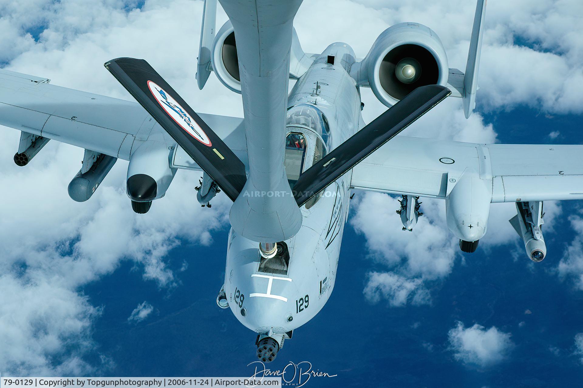79-0129, 1979 Fairchild Republic A-10A Thunderbolt II C/N A10-0393, 104th FW at the tanker over NH