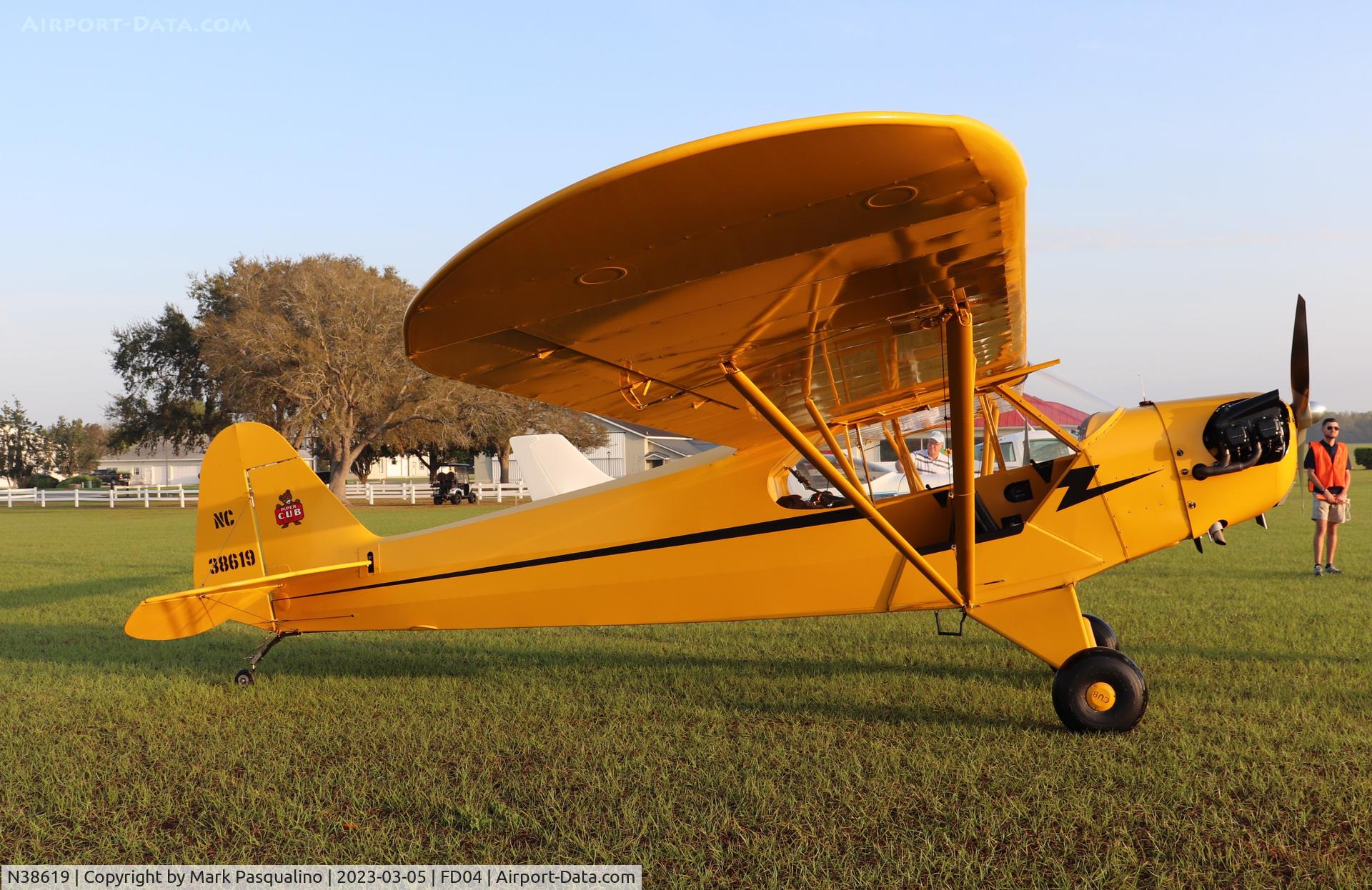 N38619, 1941 Piper J3C-65 Cub C/N 7160, Piper J3C-65