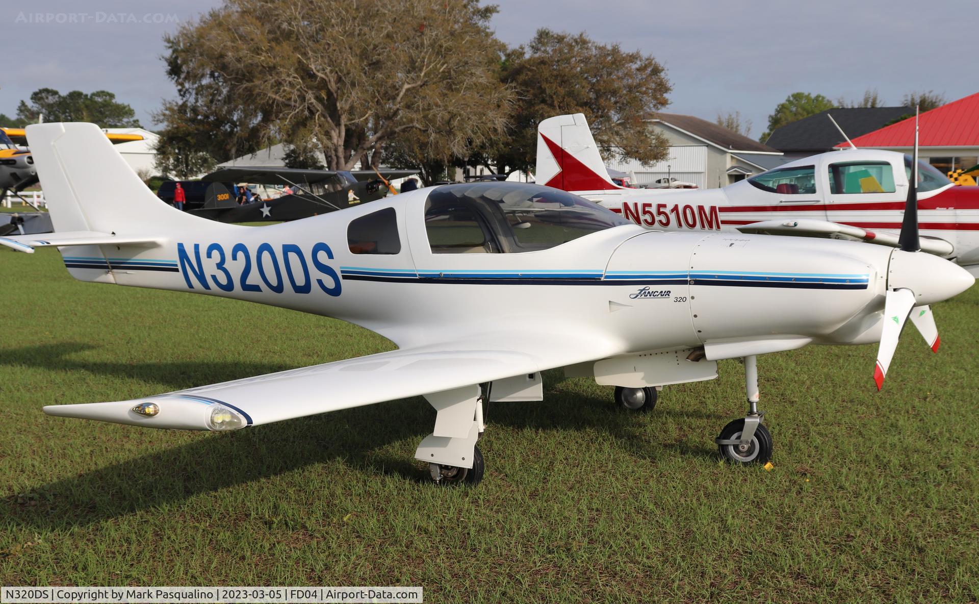 N320DS, Lancair 320 C/N 480-320-223FB, Lancair 320