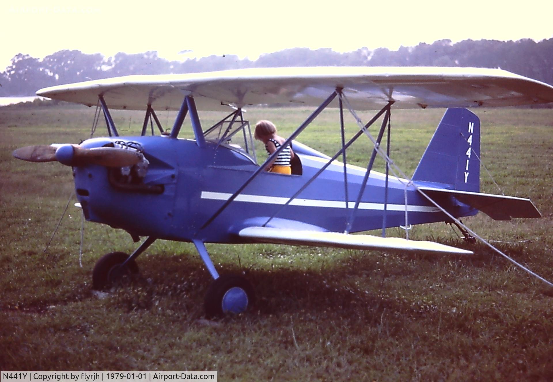 N441Y, 1977 Hocker-denien SPARROW-HAWK C/N 1, N441Y ~1979