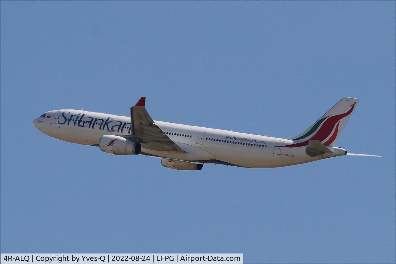 4R-ALQ, 2015 Airbus A330-343 C/N 1687, Airbus A330-343, Take off rwy 08L, Roissy Charles De Gaulle airport (LFPG-CDG)