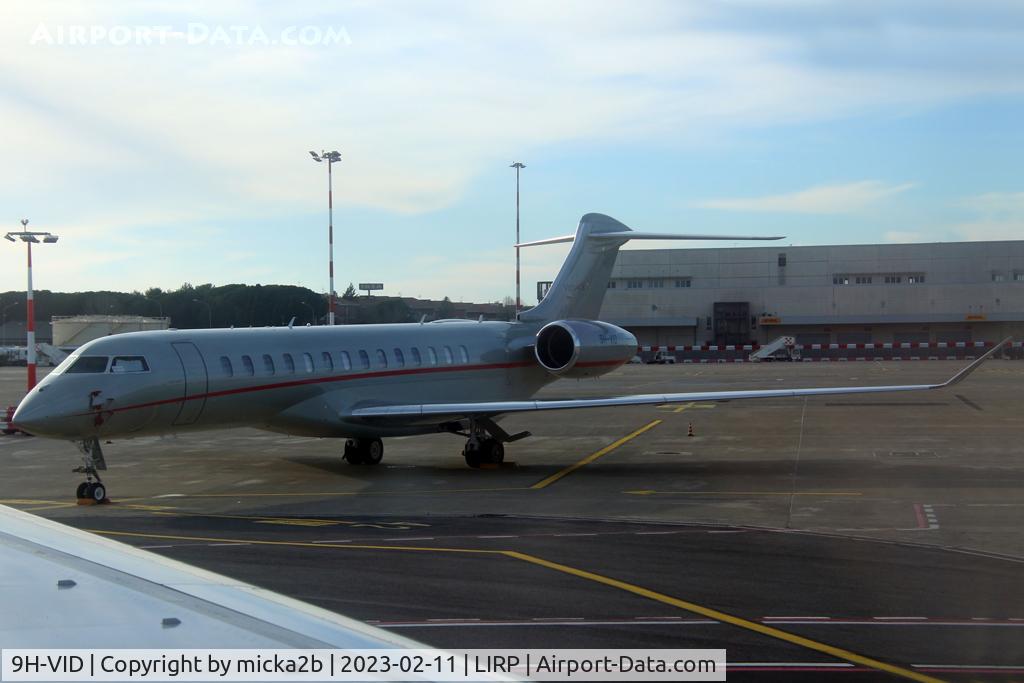 9H-VID, 2020 Bombardier BD-700-2A12 Global 7500 C/N 70064, Parked