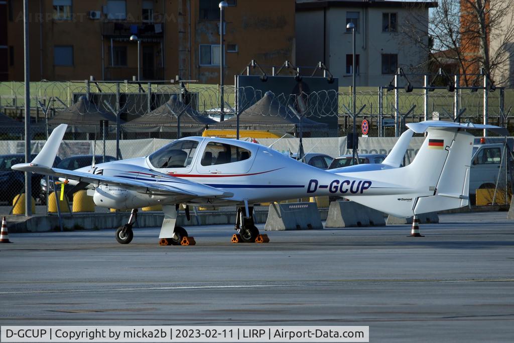 D-GCUP, Diamond DA-42NG Twin Star C/N 42.N007, Parked