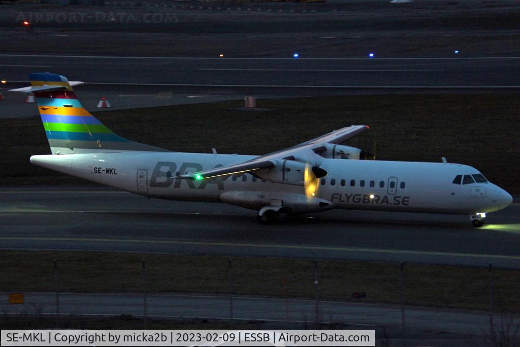 SE-MKL, 2019 ATR 72-600 C/N 1574, Taxiing