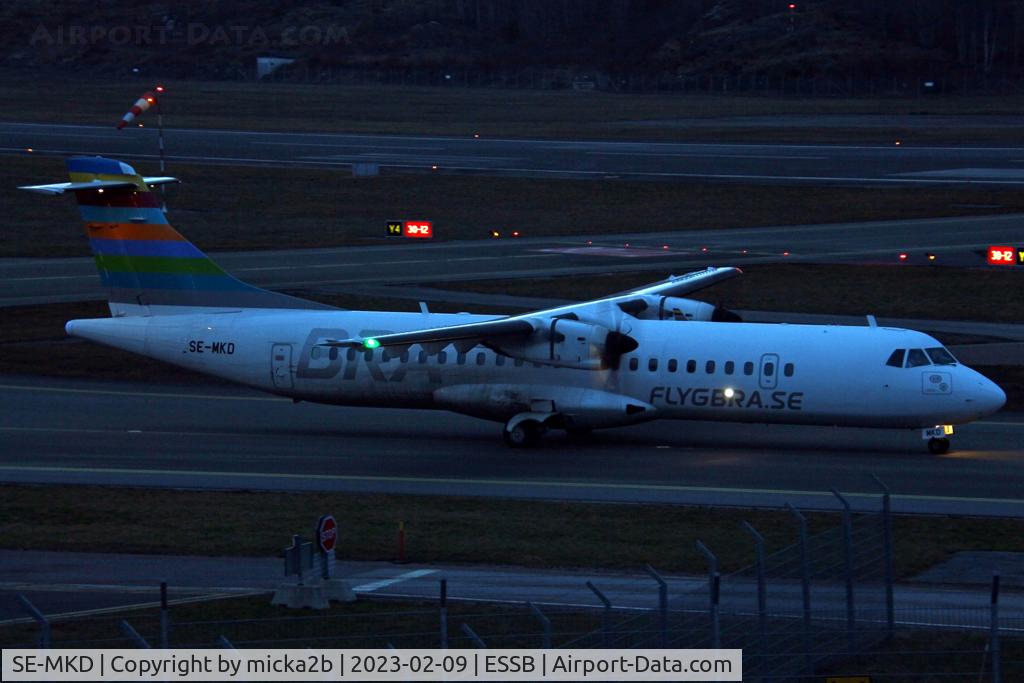SE-MKD, 2016 ATR 72-600 C/N 1331, Taxiing