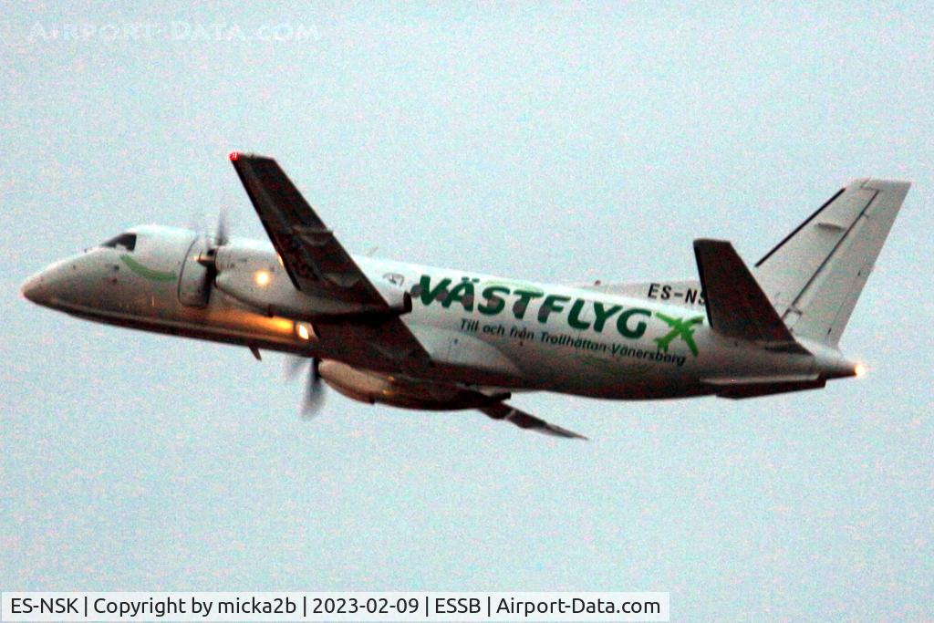 ES-NSK, 1989 Saab SF340B C/N 340B-169, Take off