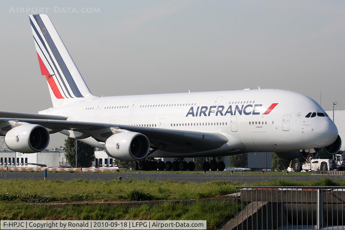F-HPJC, 2009 Airbus A380-861 C/N 043, at cdg
