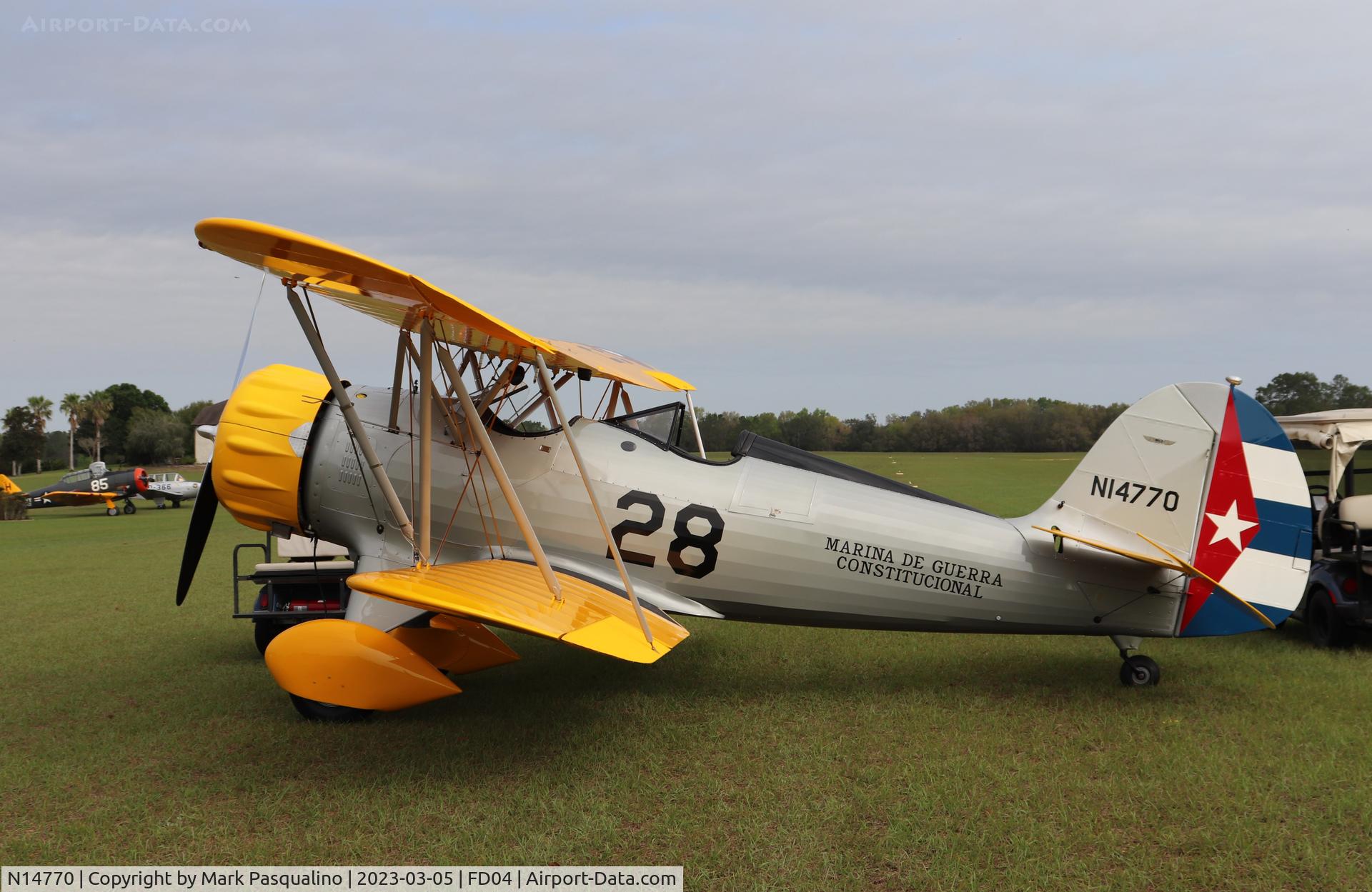 N14770, 1991 Classic Aircraft Corp WACO YMF C/N F5C043, Waco YMF