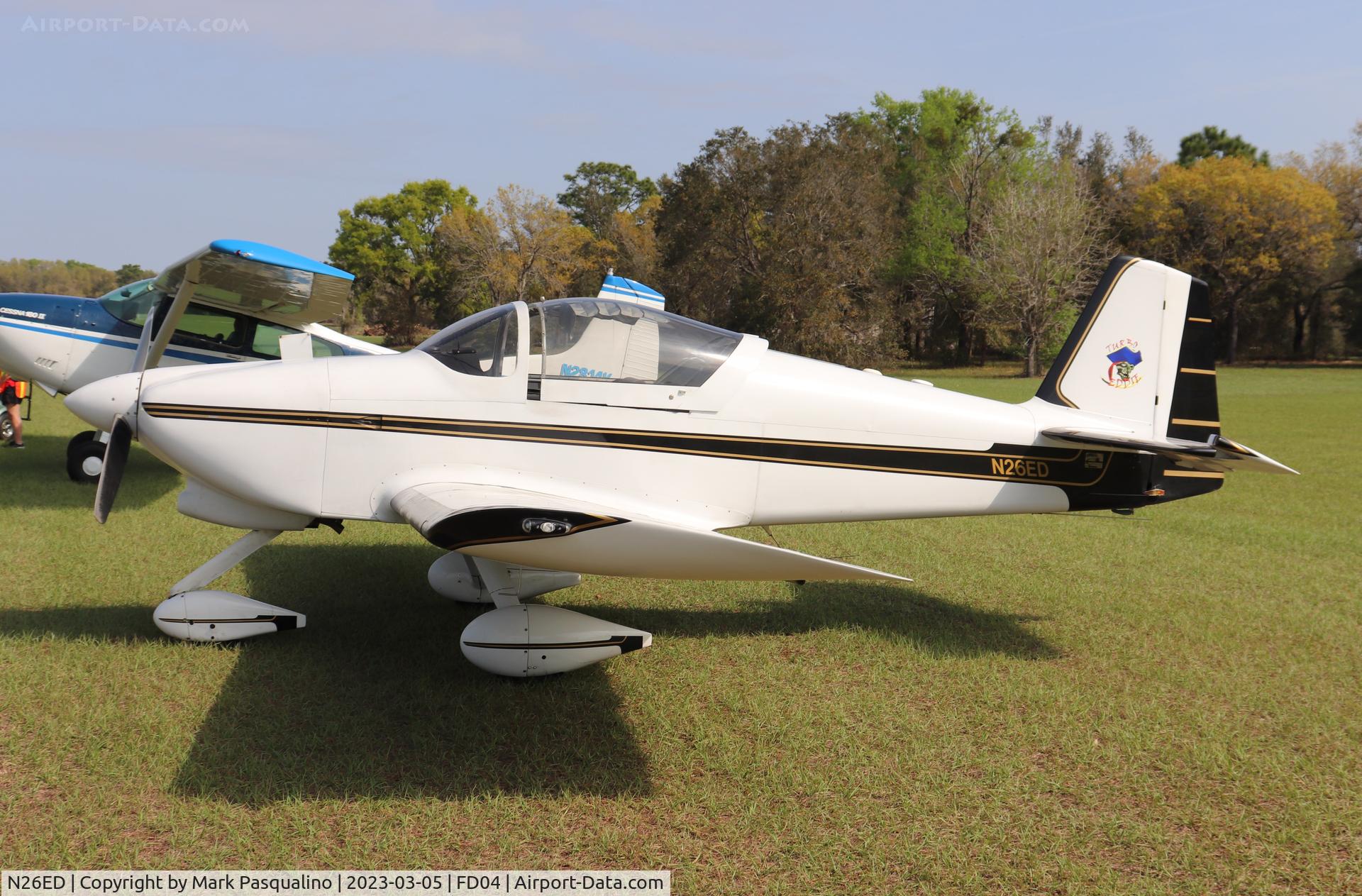 N26ED, 1999 Van's RV-6A C/N 24840, Vans RV-6A