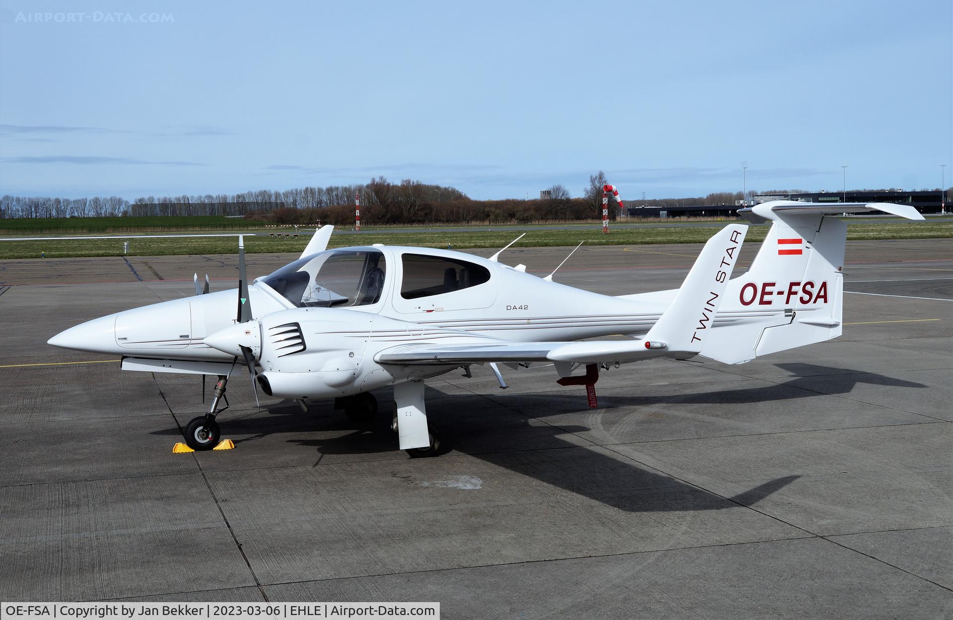 OE-FSA, Diamond DA-42MPP Twin Star C/N 42.292, Lelystad Airport