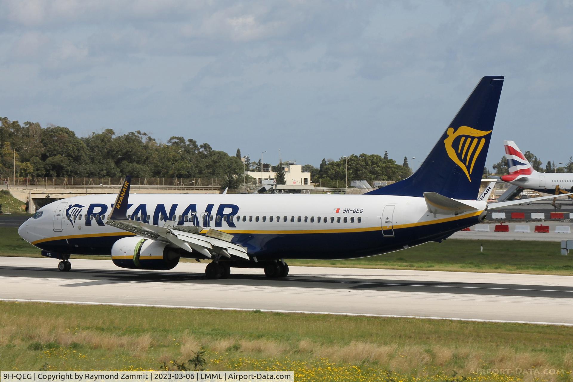 9H-QEG, 2018 Boeing 737-800 C/N 44821, B737-800 9H-QEG Malta Air