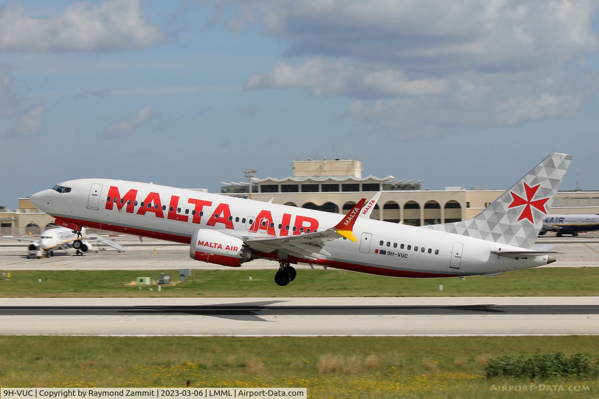 9H-VUC, 2021 Boeing 737-8-200 MAX C/N 62328, B737-8 MAX 9H-VUC Malta Air