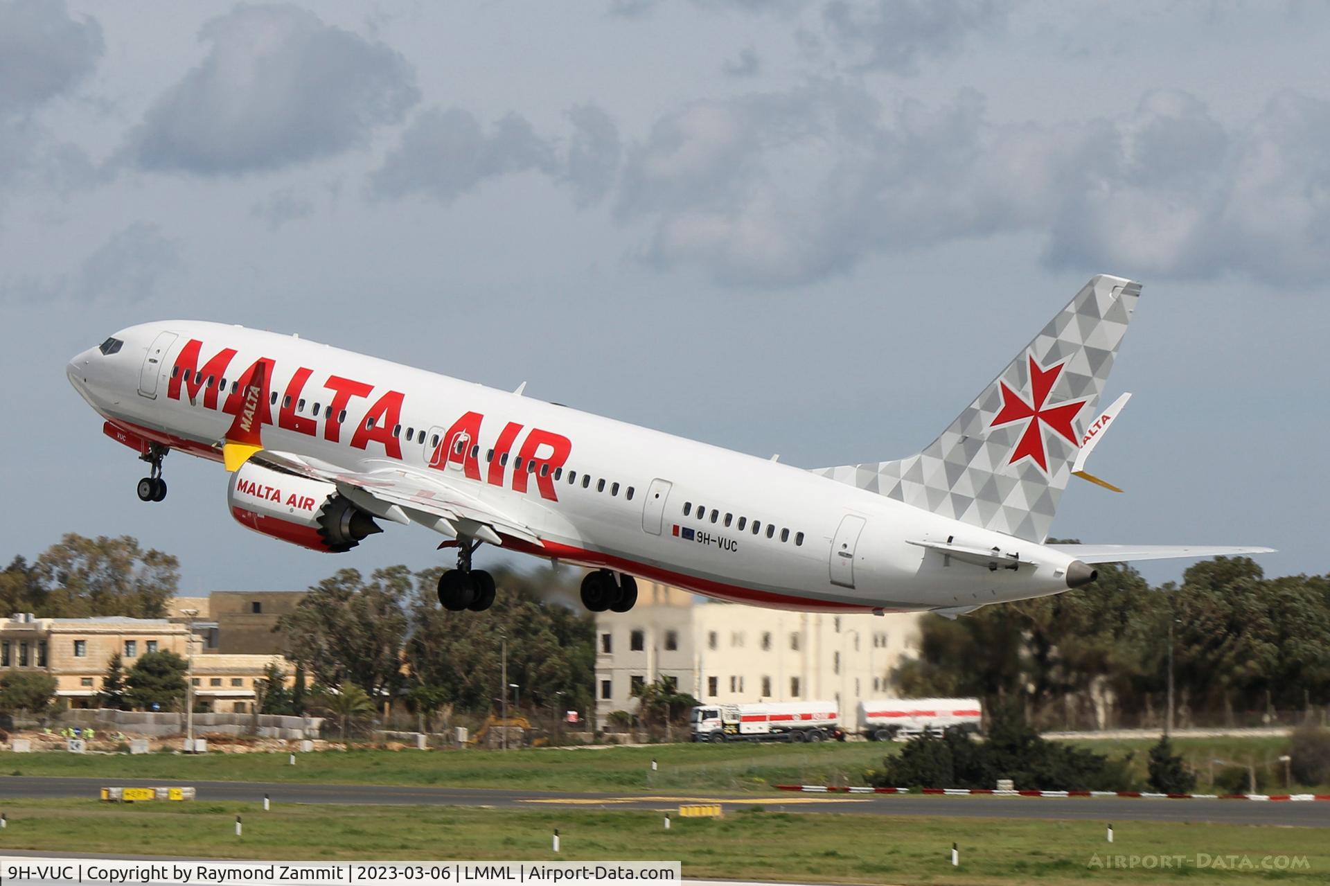 9H-VUC, 2021 Boeing 737-8-200 MAX C/N 62328, B737-8 MAX 9H-VUC Malta Air