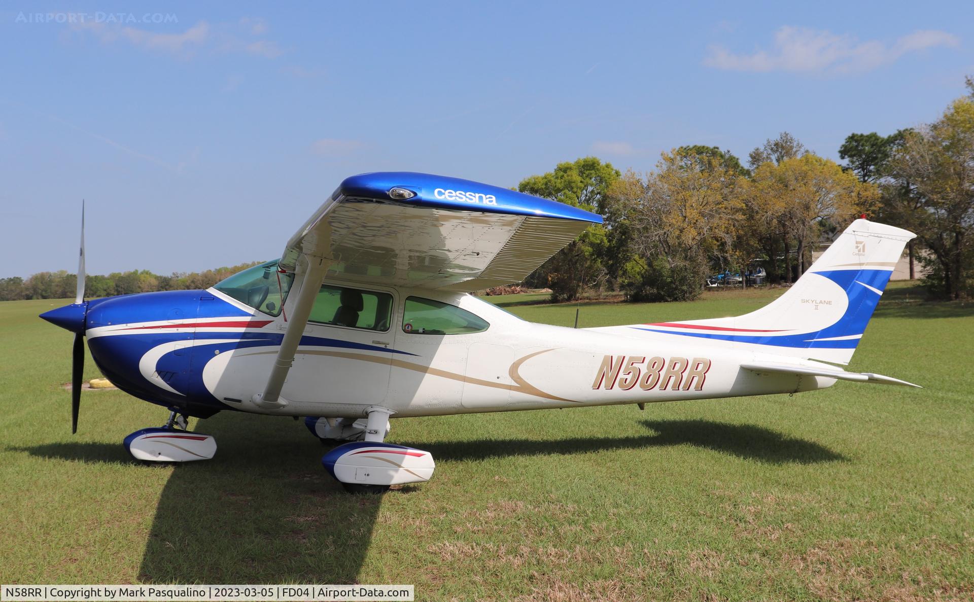 N58RR, 1980 Cessna 182Q Skylane C/N 18267545, Cessna 182Q