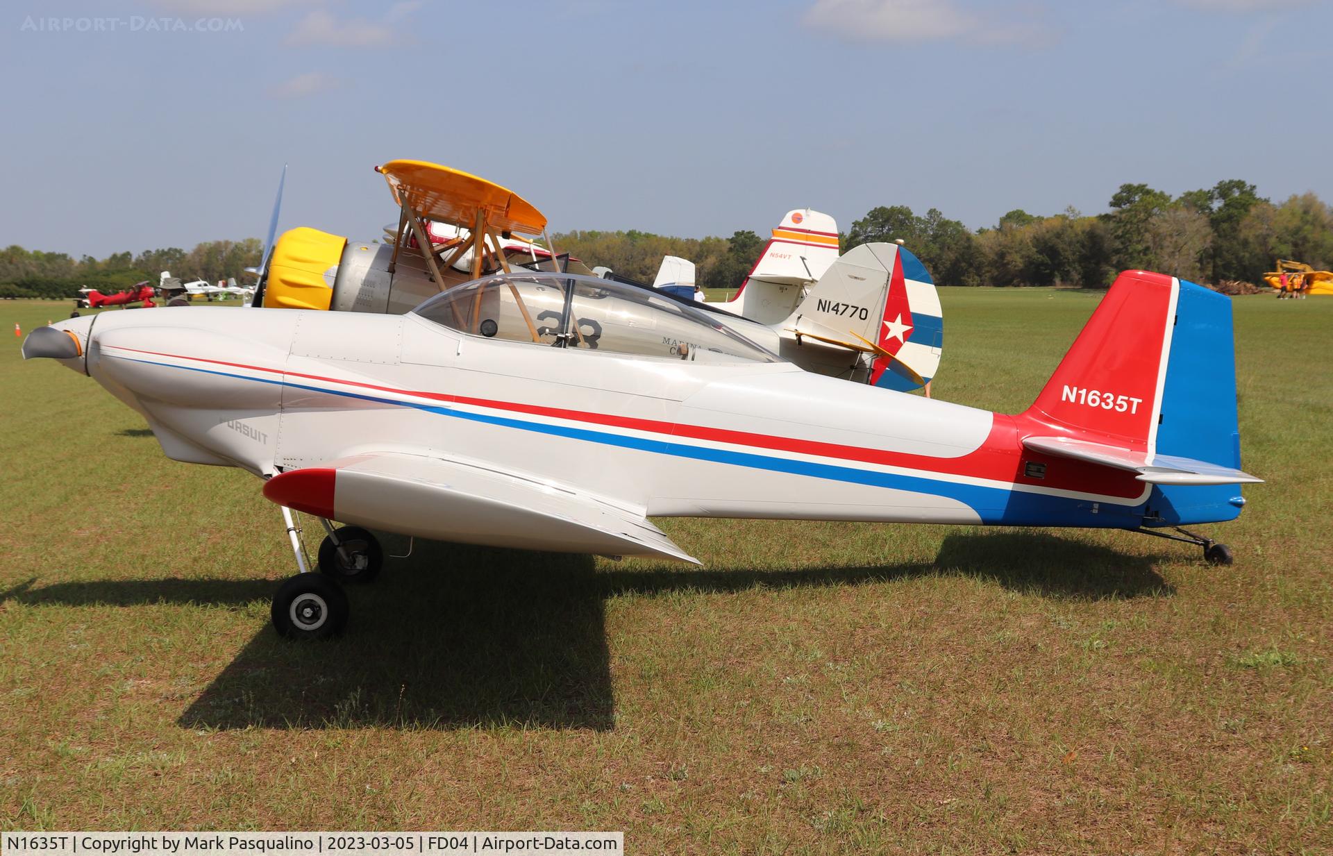 N1635T, 1990 Vans RV-4 C/N 1635, Vans RV-4