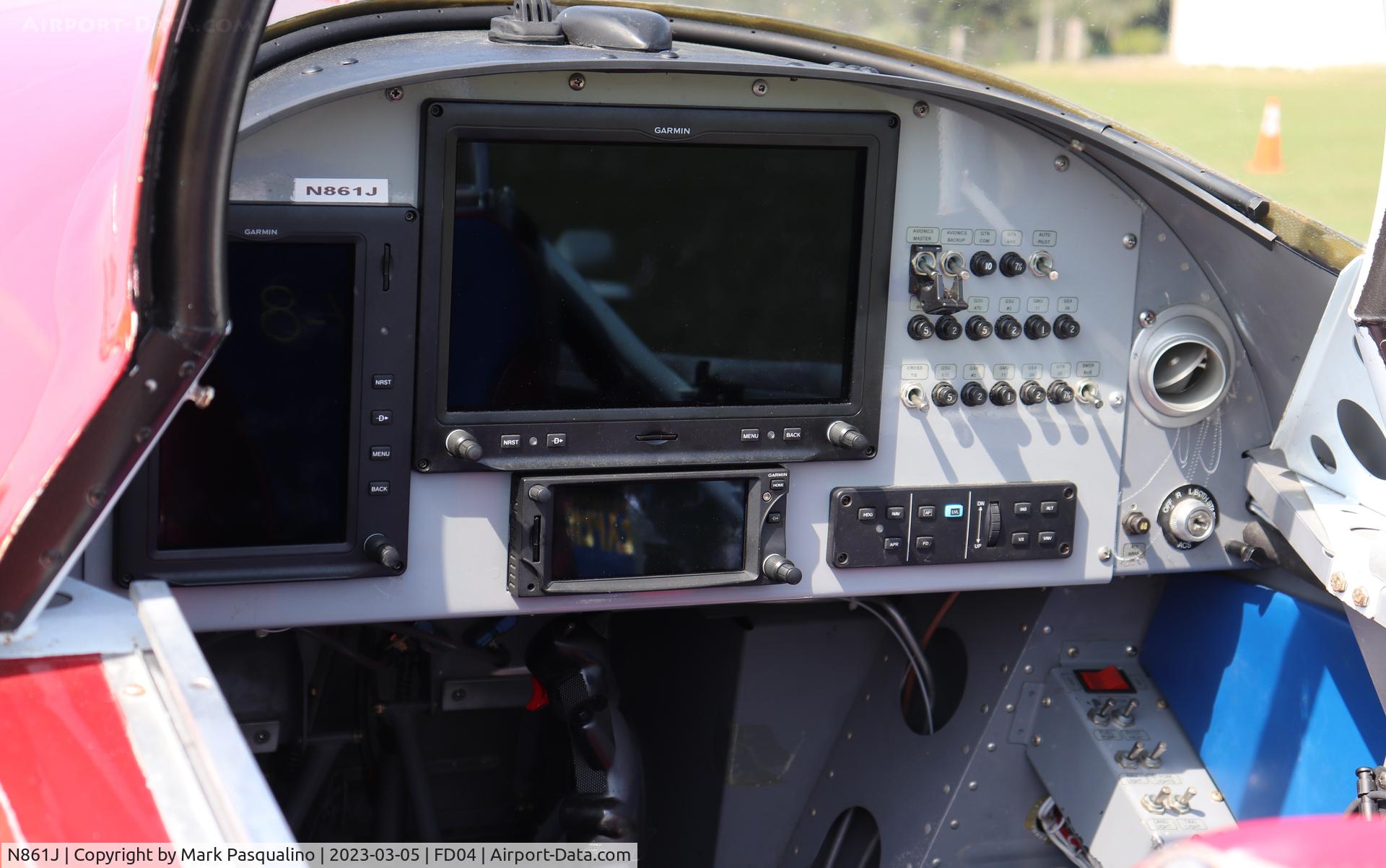N861J, 2001 Vans RV-8 C/N 80169, Vans RV-8