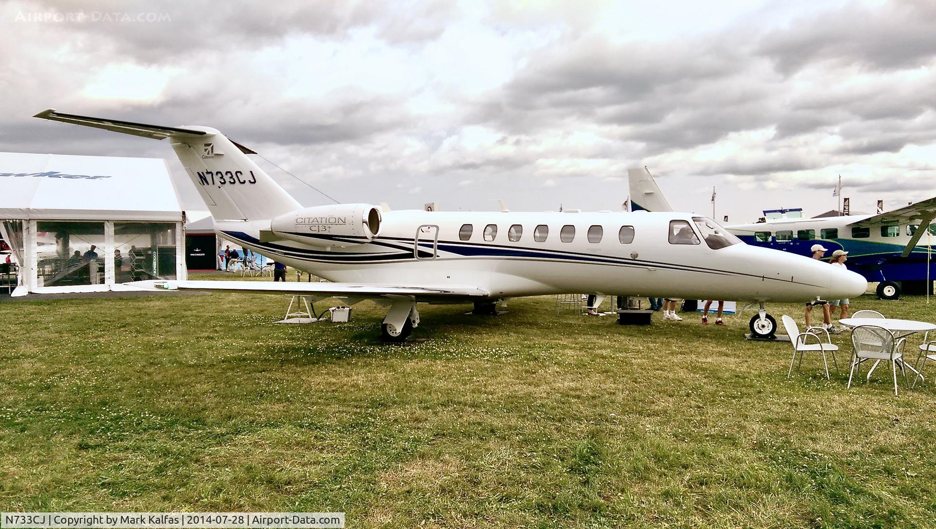 N733CJ, 2005 Cessna 525B C/N 525B-0057, Citation CJ3, Cessna 525B, N733CJ at OSH