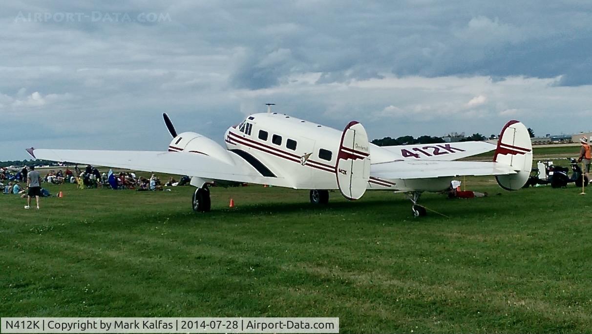 N412K, 1946 Beech D18S C/N A-263, 1946 Beech D18S, N412K