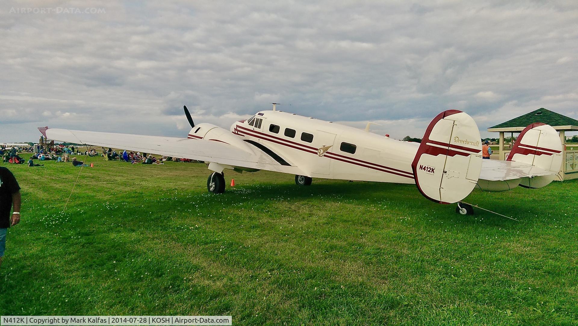 N412K, 1946 Beech D18S C/N A-263, 1946 Beech D18S, N412K