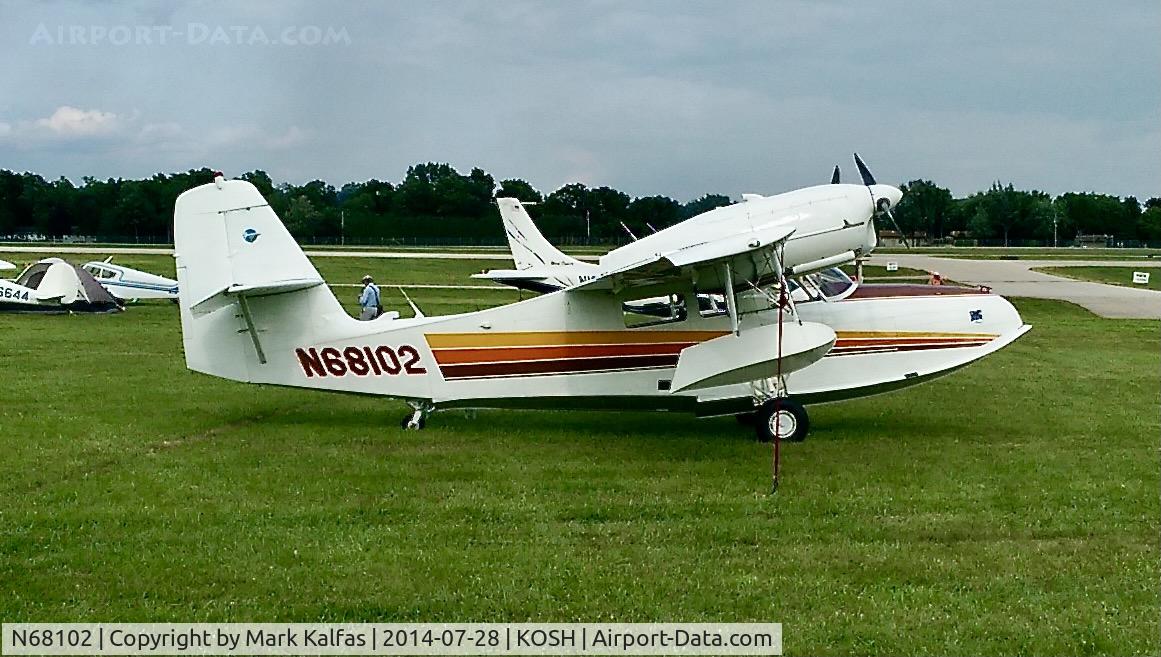 N68102, 1945 Grumman G-44 Widgeon C/N 1351, 1945 Grumman G-44 Widgeon, N68102 at OSH.