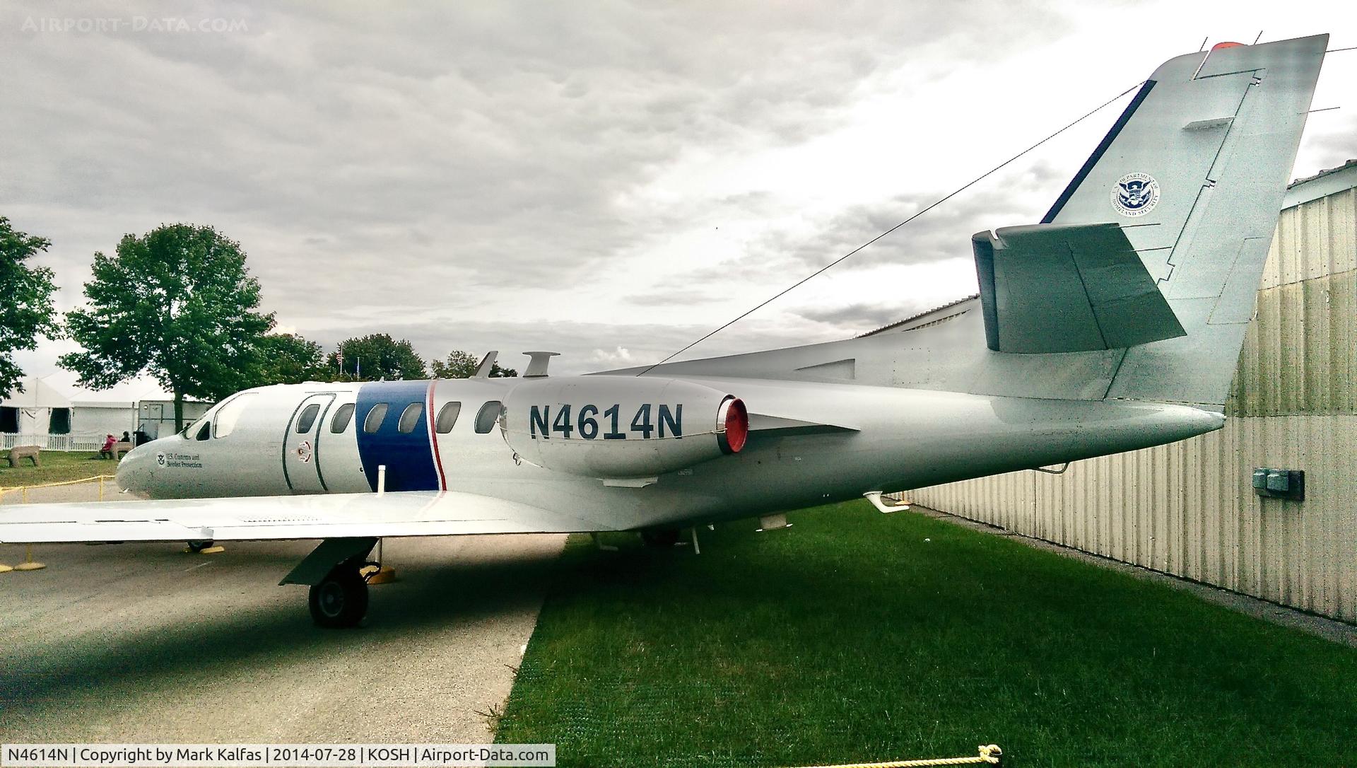 N4614N, 1991 Cessna 550 C/N 550-0659, US Customs and Border Protection Cessna 550, N4614N at KOSH