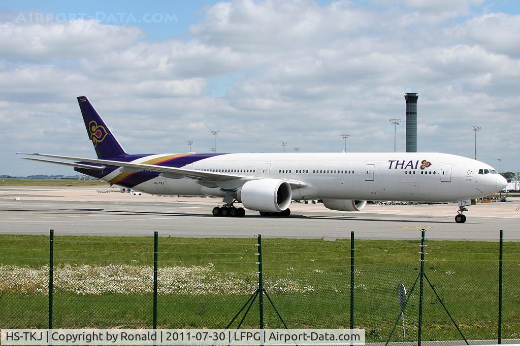 HS-TKJ, 2007 Boeing 777-35R/ER C/N 35161, at cdg