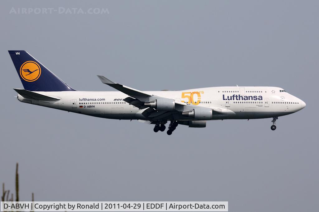 D-ABVH, 1991 Boeing 747-430 C/N 25045, at fra