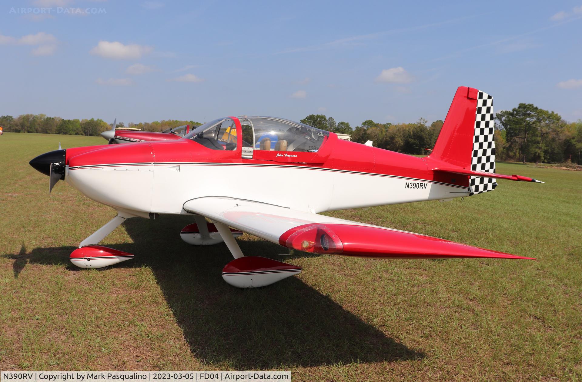 N390RV, 2012 Vans RV-7A C/N 70319, Vans RV-7A