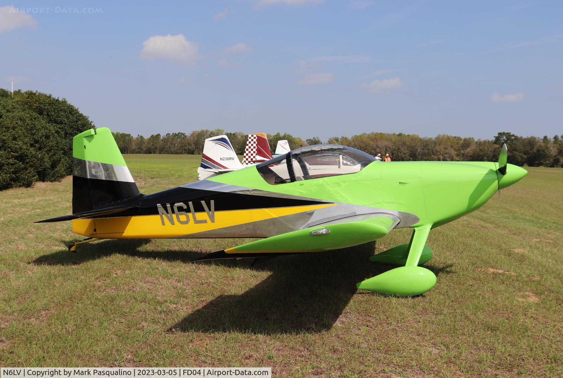 N6LV, 2021 Vans RV-6 C/N 22917, Vans RV-6