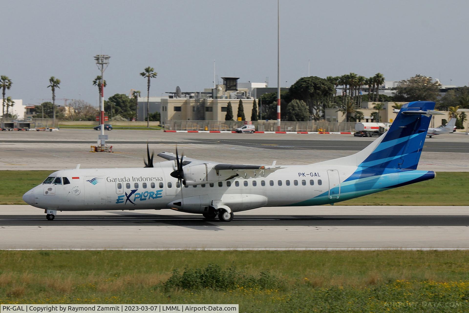 PK-GAL, 2015 ATR 72-212A C/N 1254, ATR-72 PK-GAL Garuda Indonesia