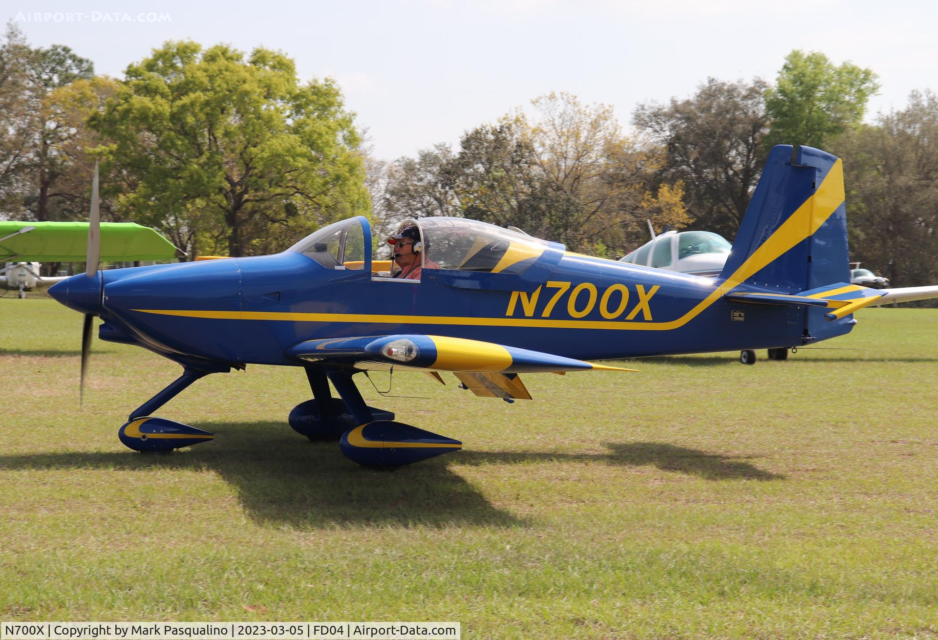 N700X, 2007 Van's RV-7A C/N 70955, Vans RV-7A