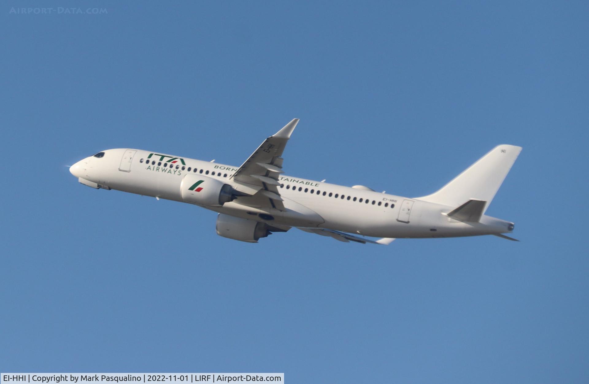EI-HHI, 2022 Airbus A220-371 C/N 55168, Airbus A220-371