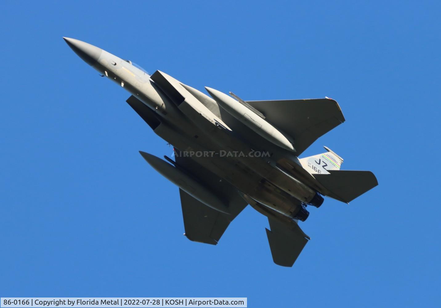 86-0166, 1986 McDonnell Douglas F-15C Eagle C/N 1014/C394, USAF F-15 zx