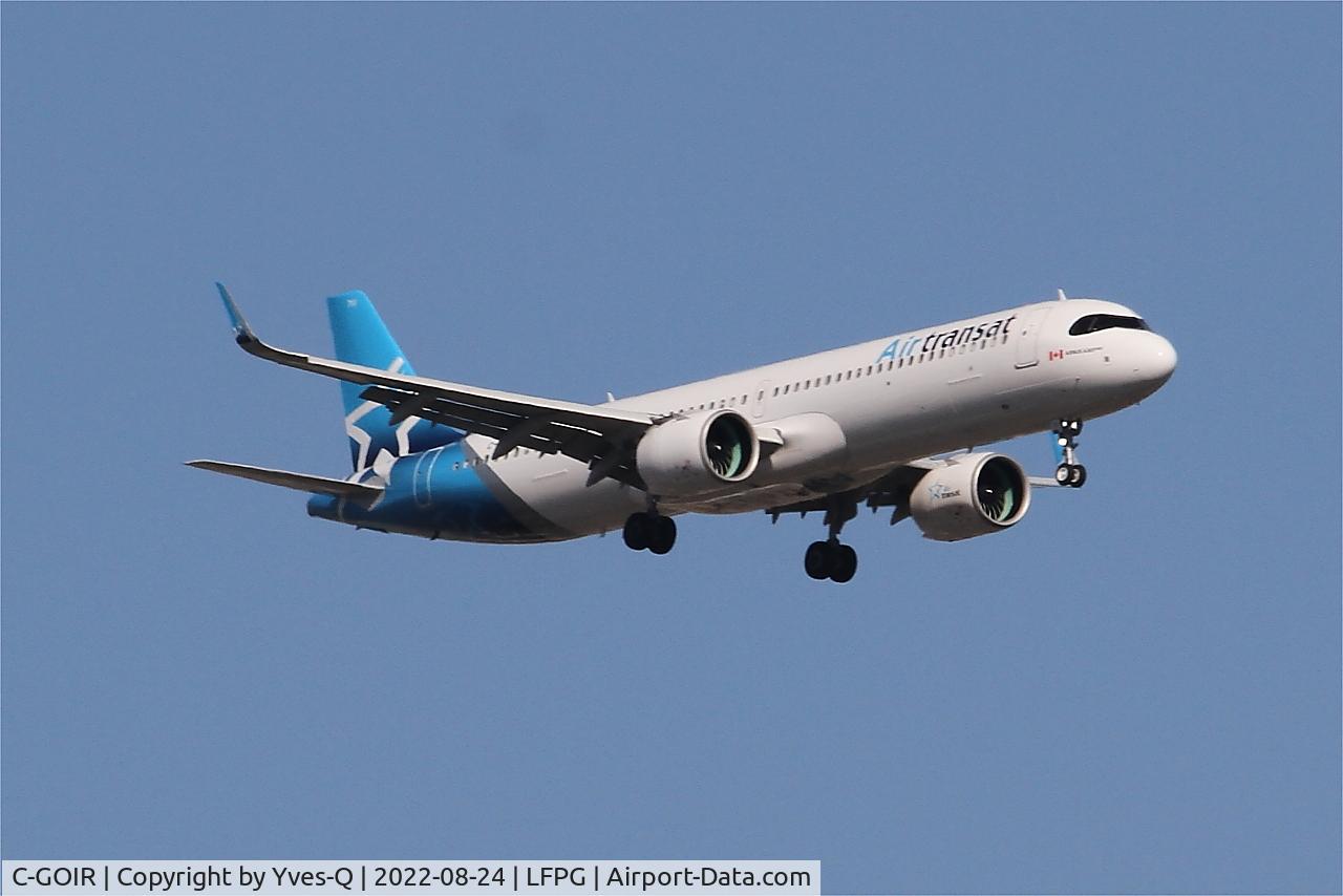 C-GOIR, 2022 Airbus A321-271NX C/N 10866, Airbus 321-271NXLR, Short approach rwy 09L, Roissy Charles De Gaulle airport (LFPG-CDG)
