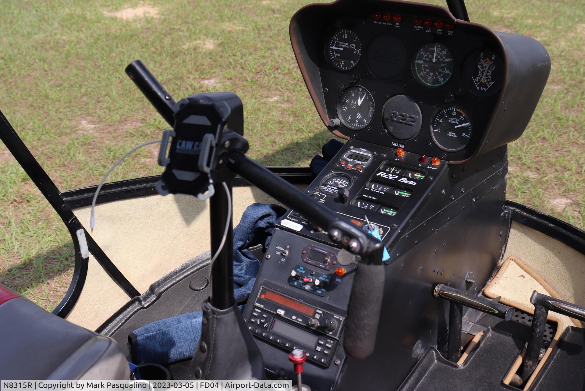 N8315R, 1994 Robinson R22 Beta C/N 2475, Robinson R22 BETA