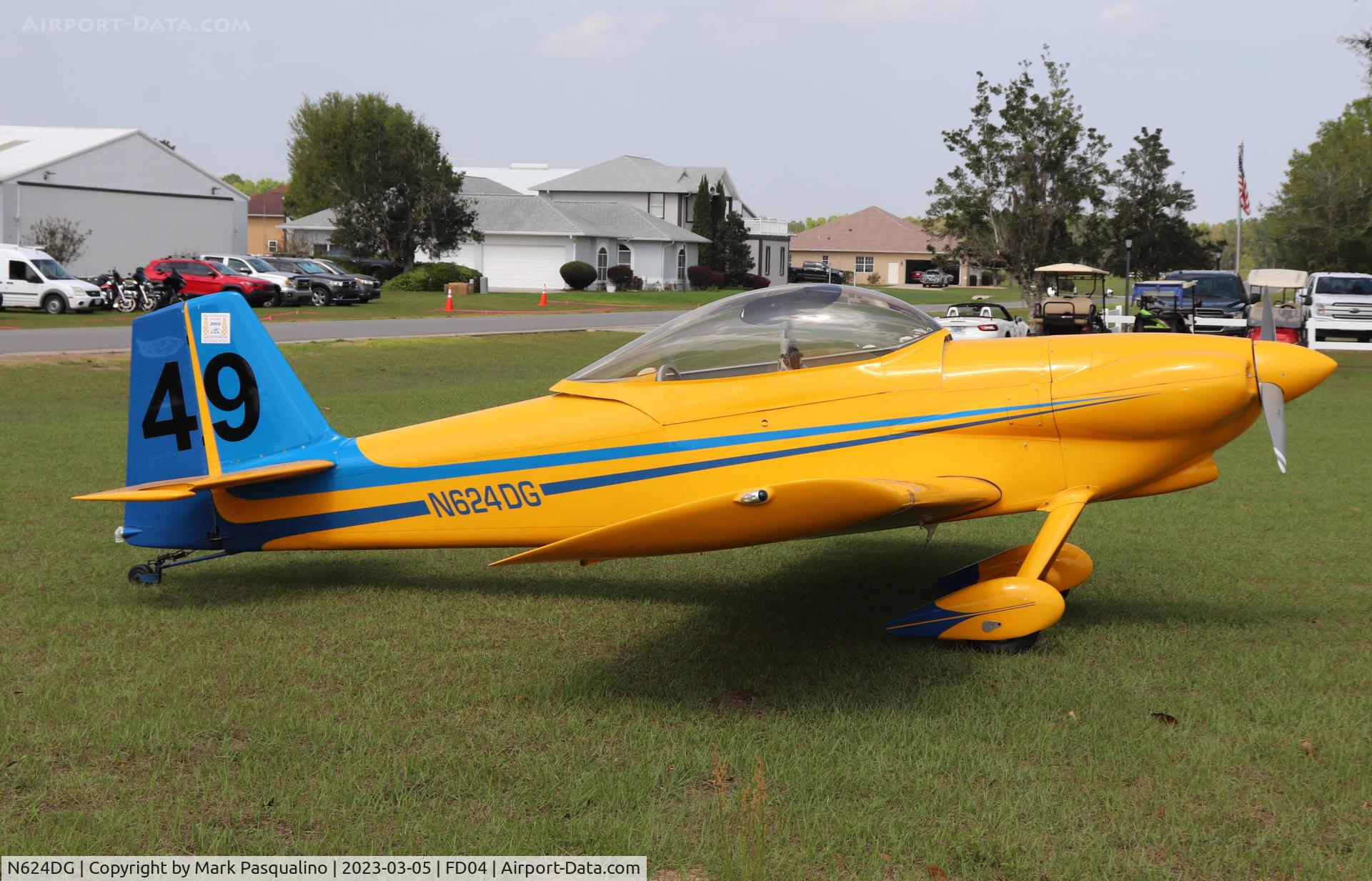 N624DG, 1998 Vans RV-4 C/N 3499, Vans RV-4