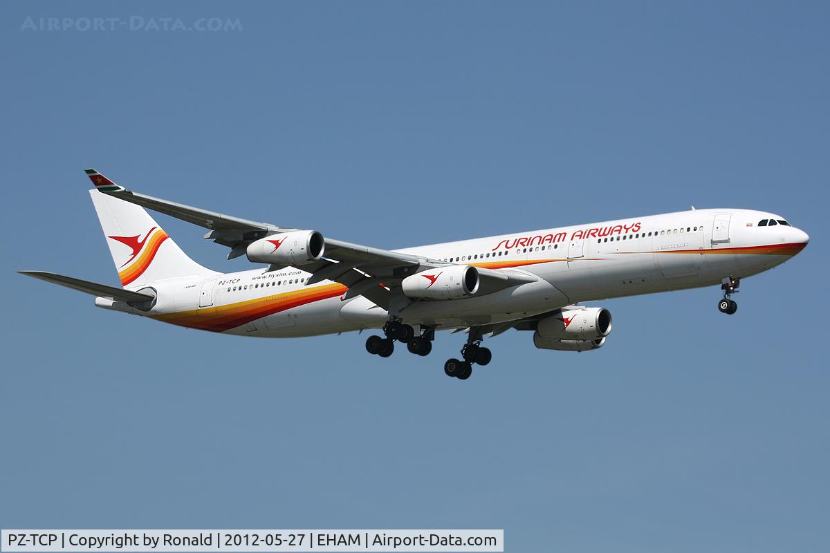 PZ-TCP, 1994 Airbus A340-312 C/N 049, at spl