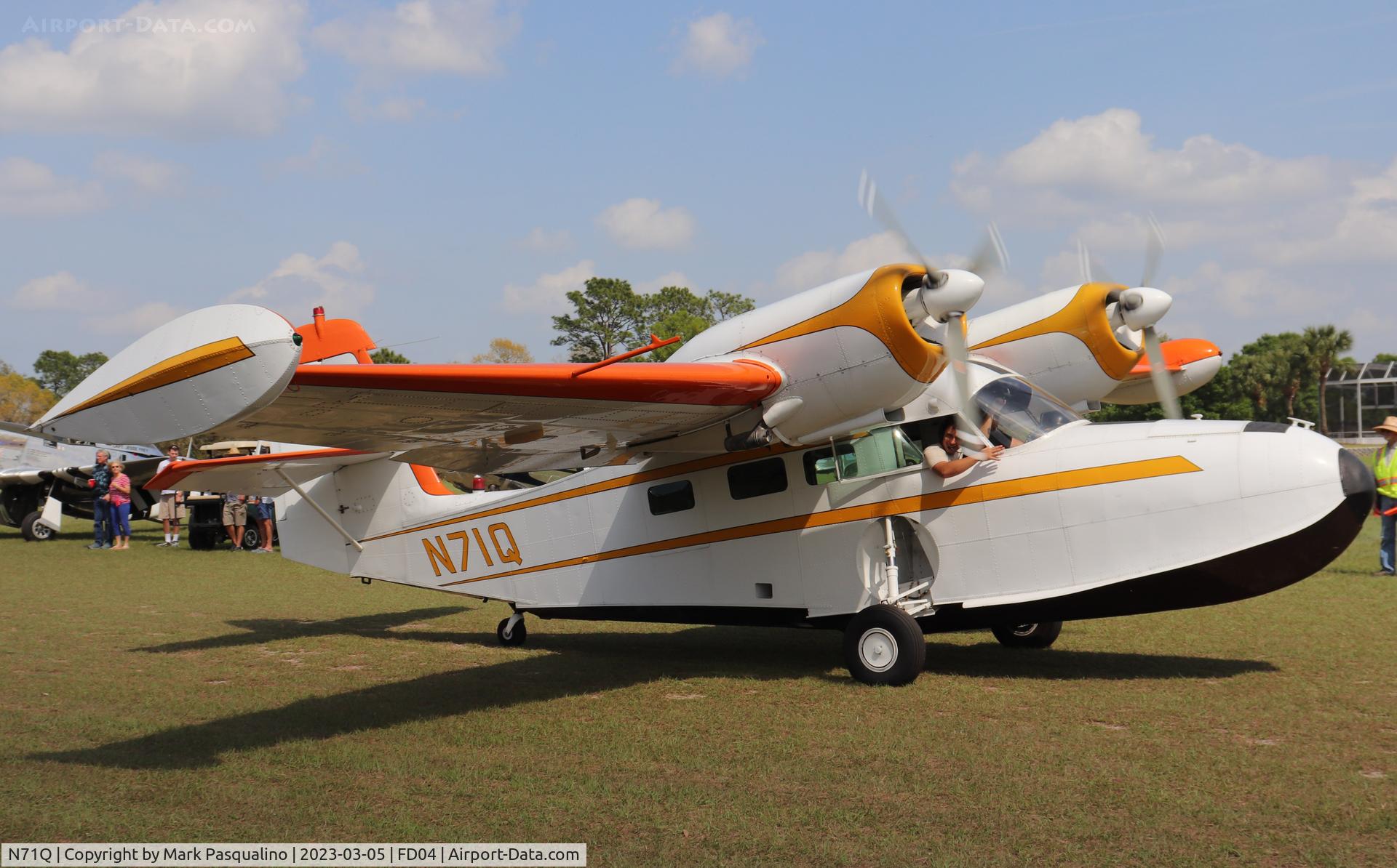 N71Q, 1946 Grumman G-44A Widgeon C/N 1441, Grumman G-44A