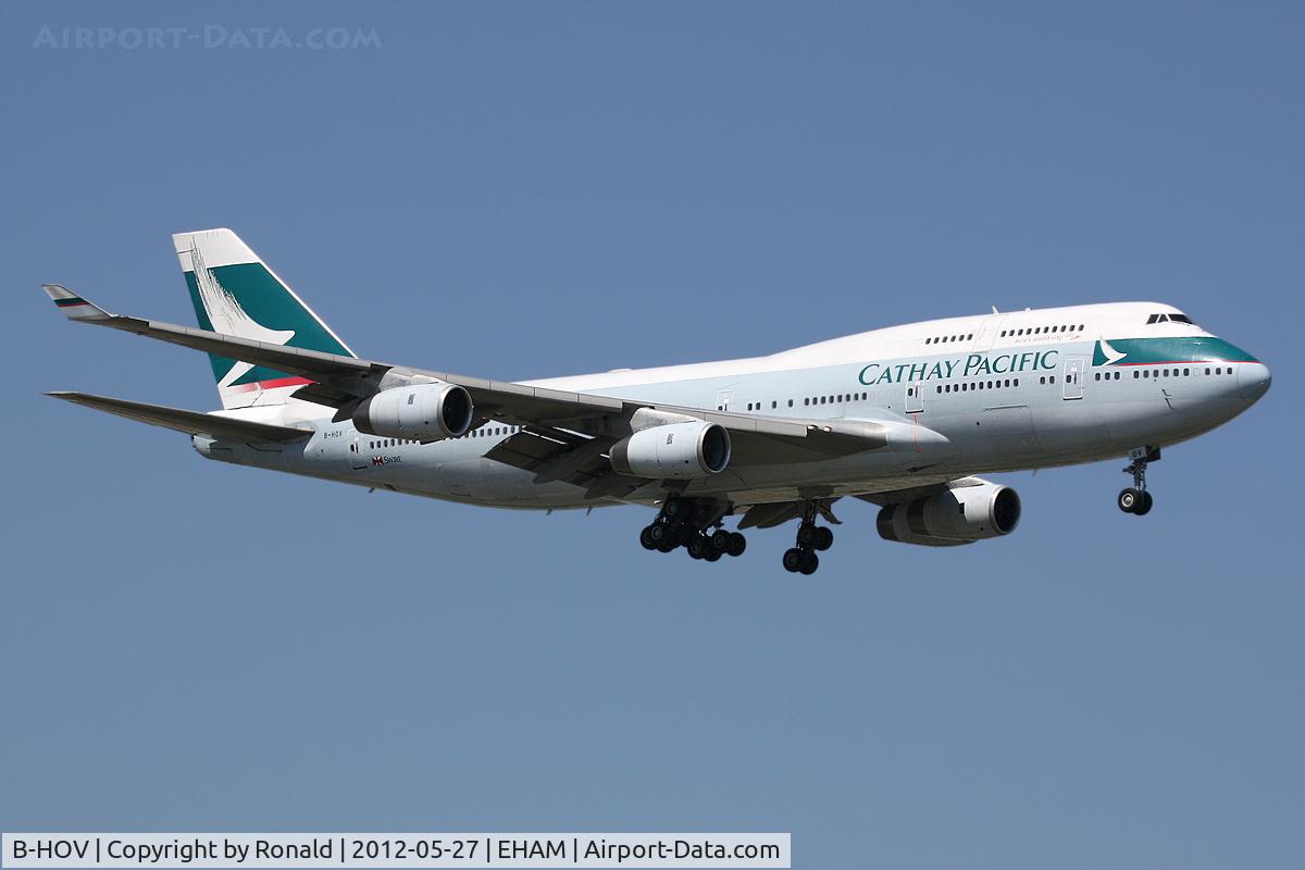 B-HOV, 1991 Boeing 747-467 C/N 25082, at spl