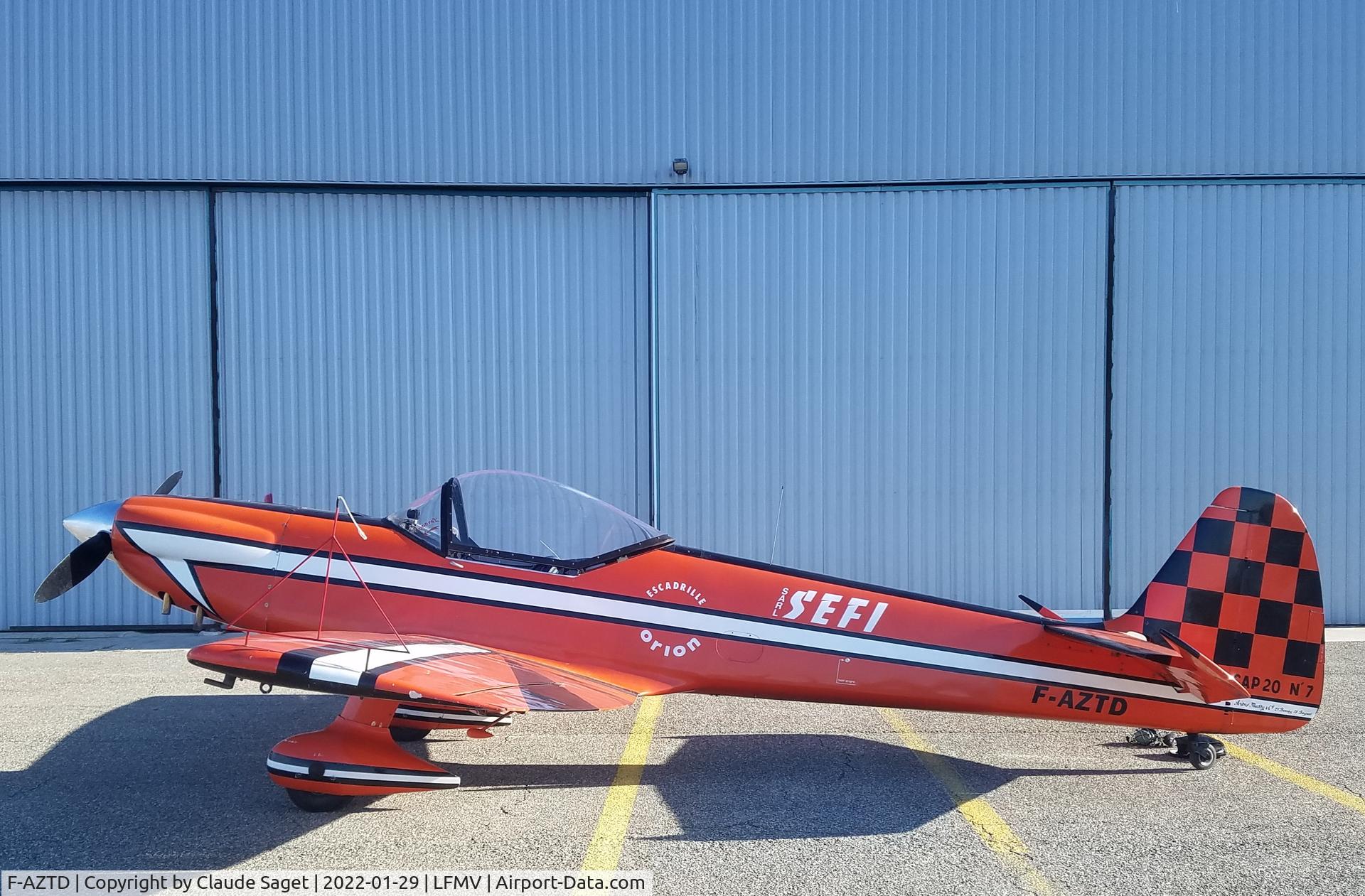 F-AZTD, Mudry CAP-20 C/N 07, Pic taken at Avignon