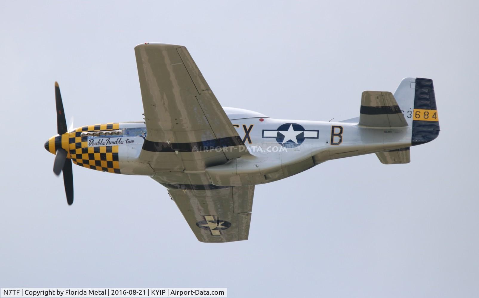 N7TF, 1944 North American P-51D Mustang C/N 44-73856, Double Trouble Two zx