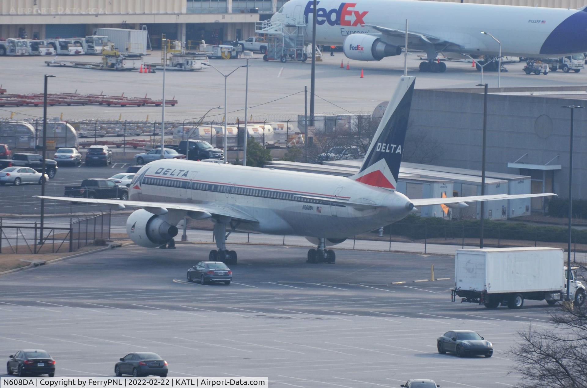 N608DA, 1985 Boeing 757-232 C/N 22815, B752 of Delta preserved in their museum